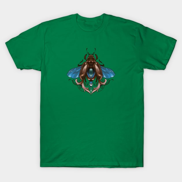 SCARAB G T-Shirt by MAYRAREINART